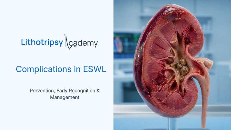 Complications in ESWL: Prevention, Early Recognition & Management